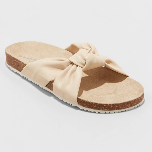 Universal Thread Shoes - 🖤4/$25🖤 Junie Knotted Footbed Sandals